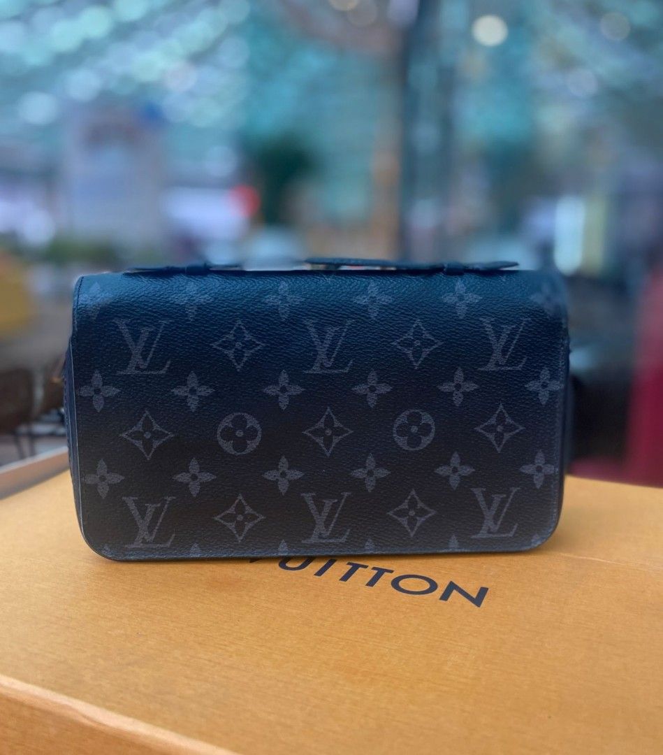 Louis Vuitton 2016 Monogram Eclipse Zippy XL Wallet