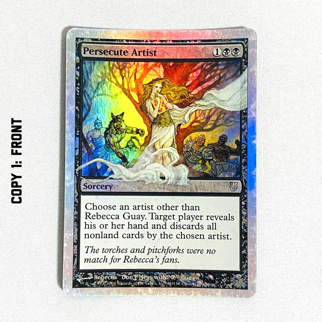 Persecute Artist FOIL カード マジック MTG EN U-