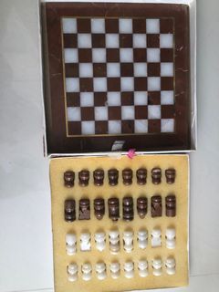 Luxury handmade chess set Genghis Khan vs Muscovites 600140002