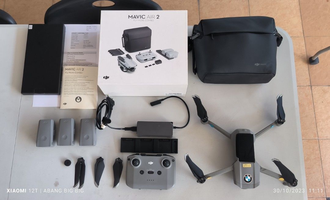 Mavic air outlet 2 combo unboxing