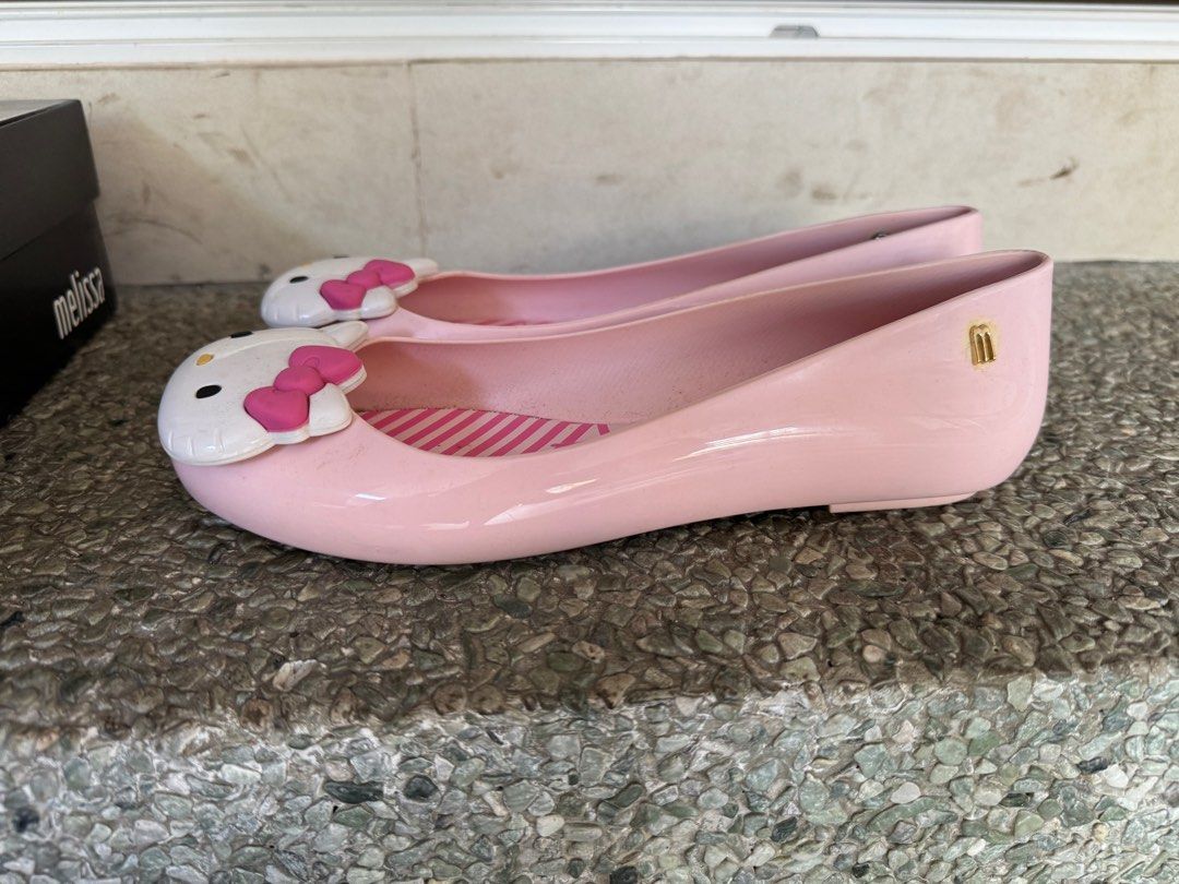 Melissa hello clearance kitty flats