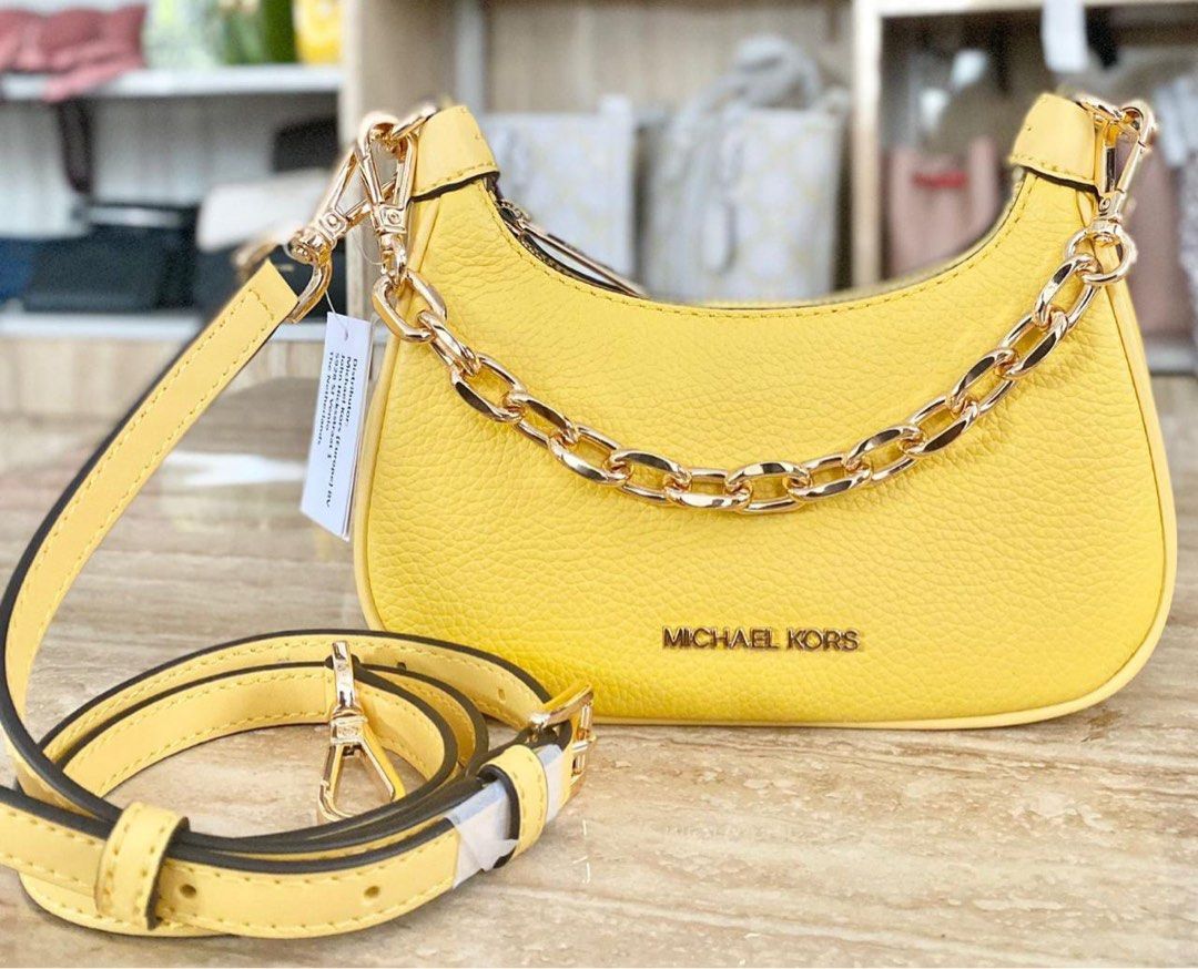 Michael kors bedford handbag yellow