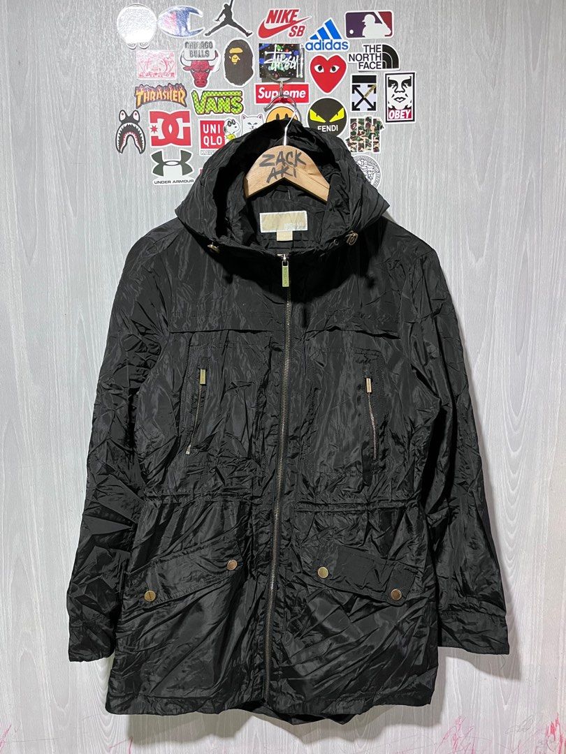 Michael kors deals raincoat with hood