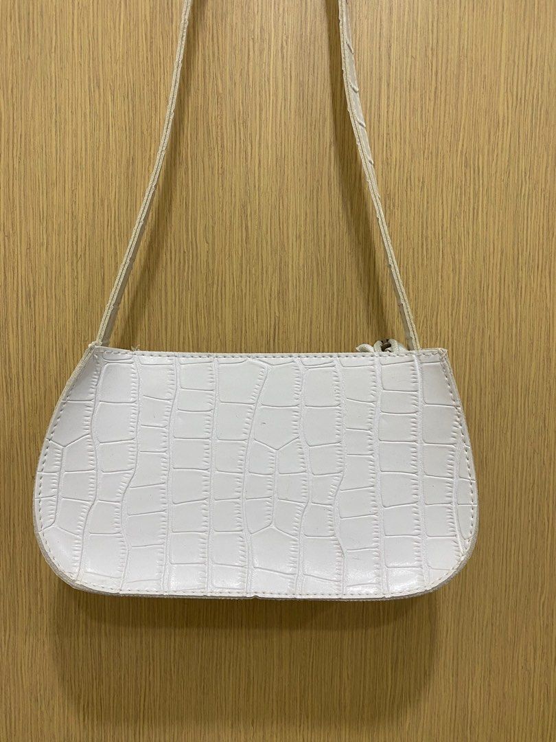White mini online croc bag