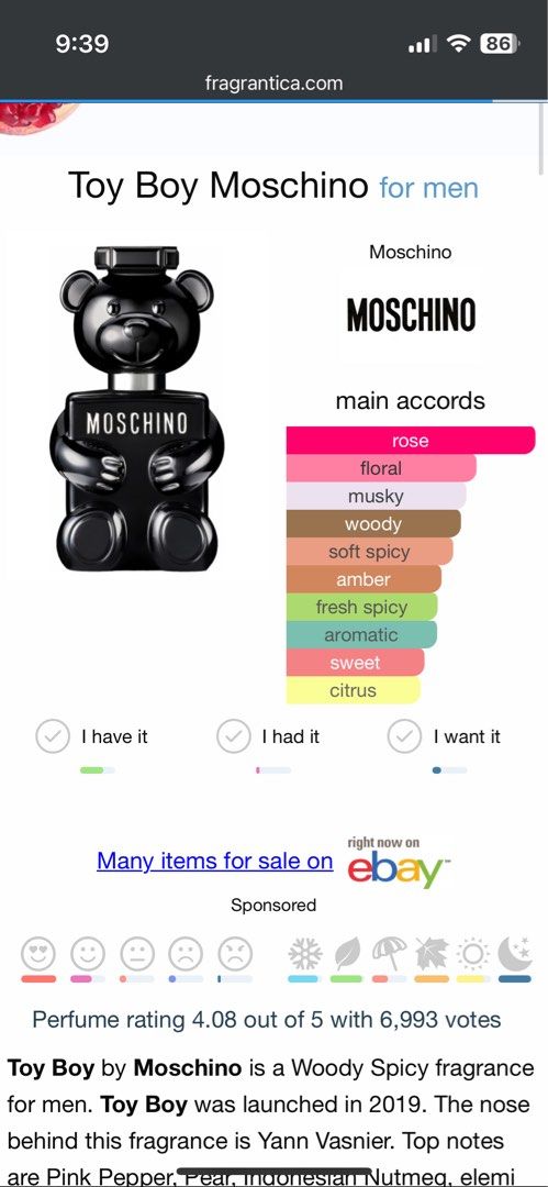 Moschino toy boy fragrantica sale
