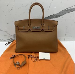 Pre-owned Hermes Special Order (HSS) Kelly Sellier 25 Etain and Bleu Paon  Epsom Gold Hardware