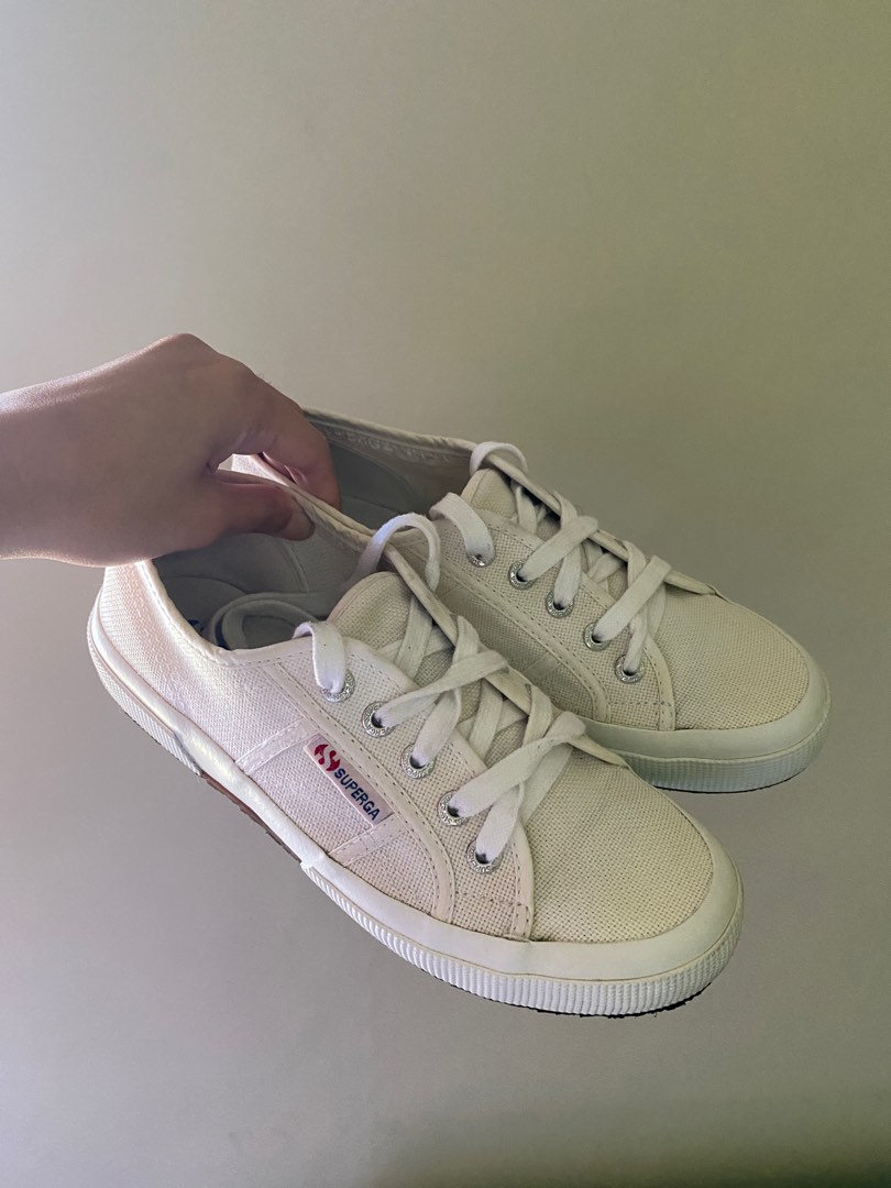 SALE Superga 2750 Cotu Classic White Shoes Women s Fashion