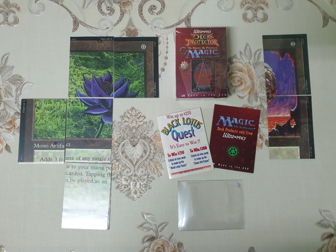 Black Lotus (8 of 9) (Ultra PRO Puzzle Quest) [Media Promos] main image 0