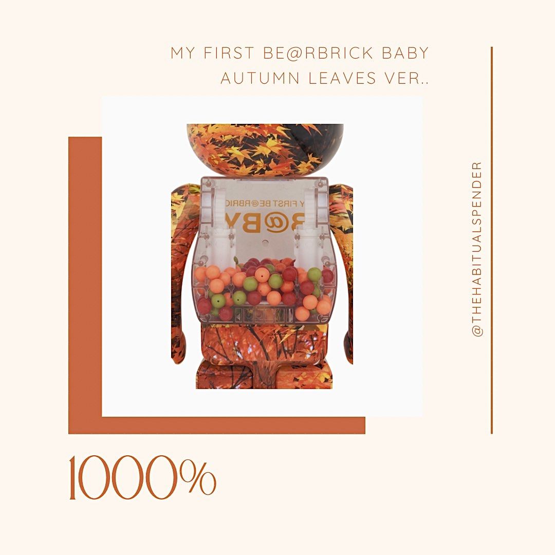 BE@RBRICK AUTUMN LEAVES Ver.1000％ 新品