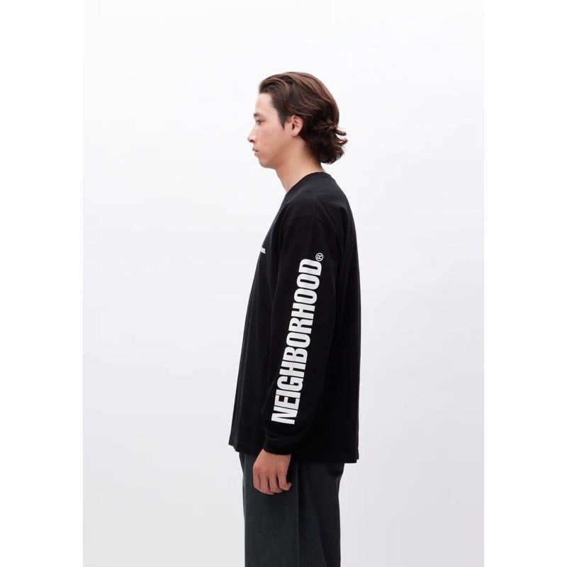 NEIGHBORHOOD NH . TEE LS-11 NBHD 薄長袖長tee 長袖t恤, 他的時尚