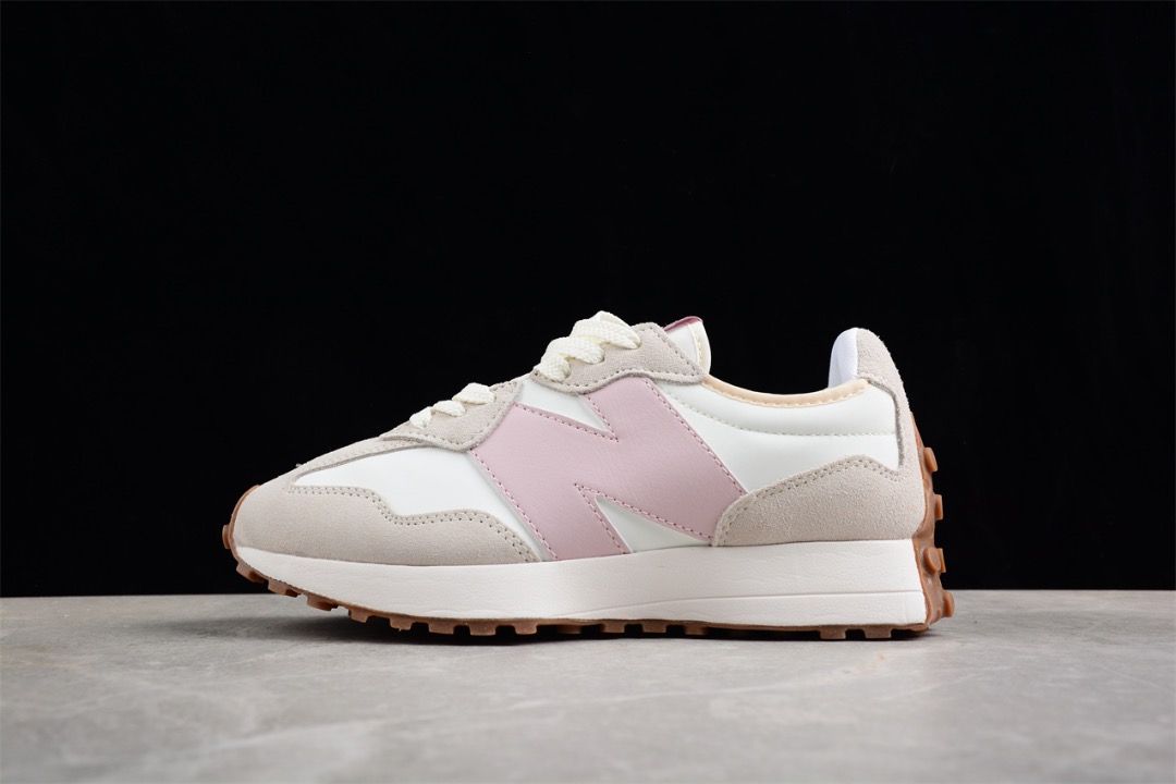 New Balance 327 White Natural Pink shoes Euro 36 45
