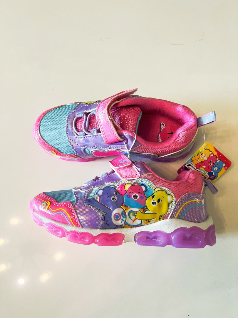 New care bear kids girl sneaker with light Babies Kids Babies