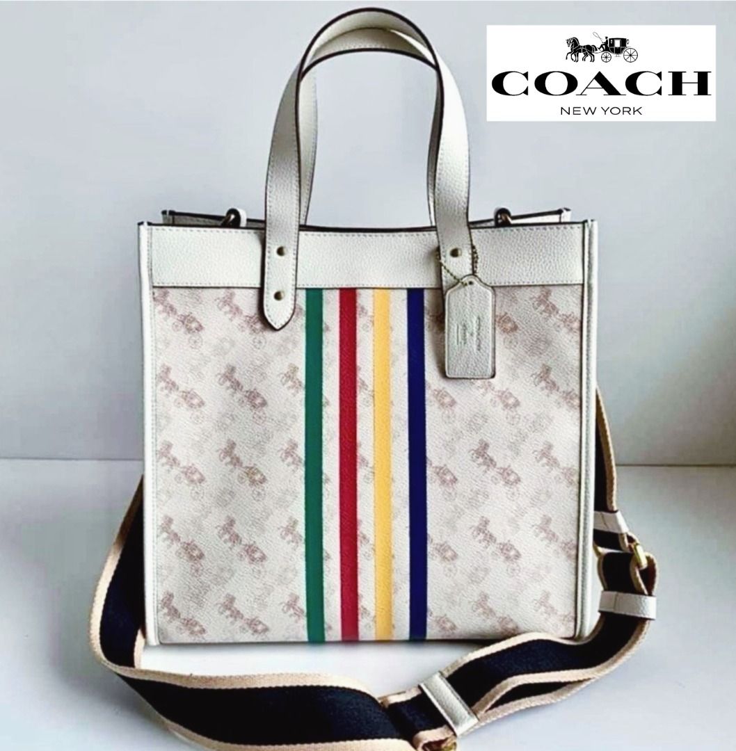 Coach Signature Laptop Bag, Luxury, Bags & Wallets on Carousell