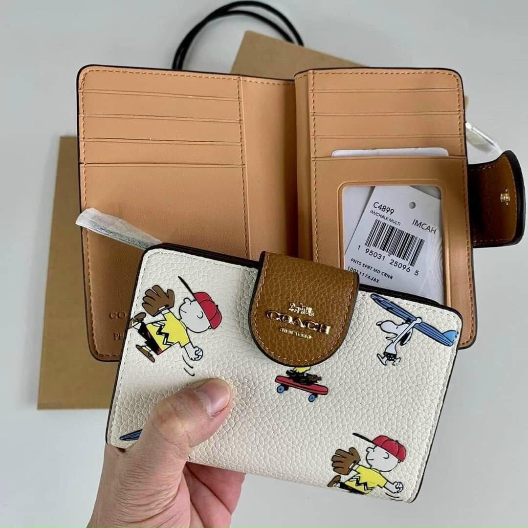 Peanuts coach wallet on sale