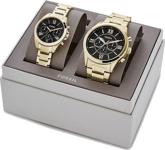 Jam tangan sales fossil couple set