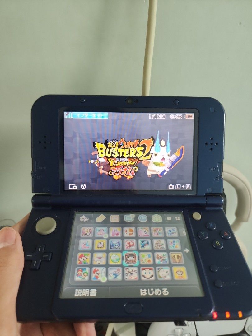 New Nintendo 3DS LL + games, 電子遊戲, 電子遊戲, Nintendo 任天堂