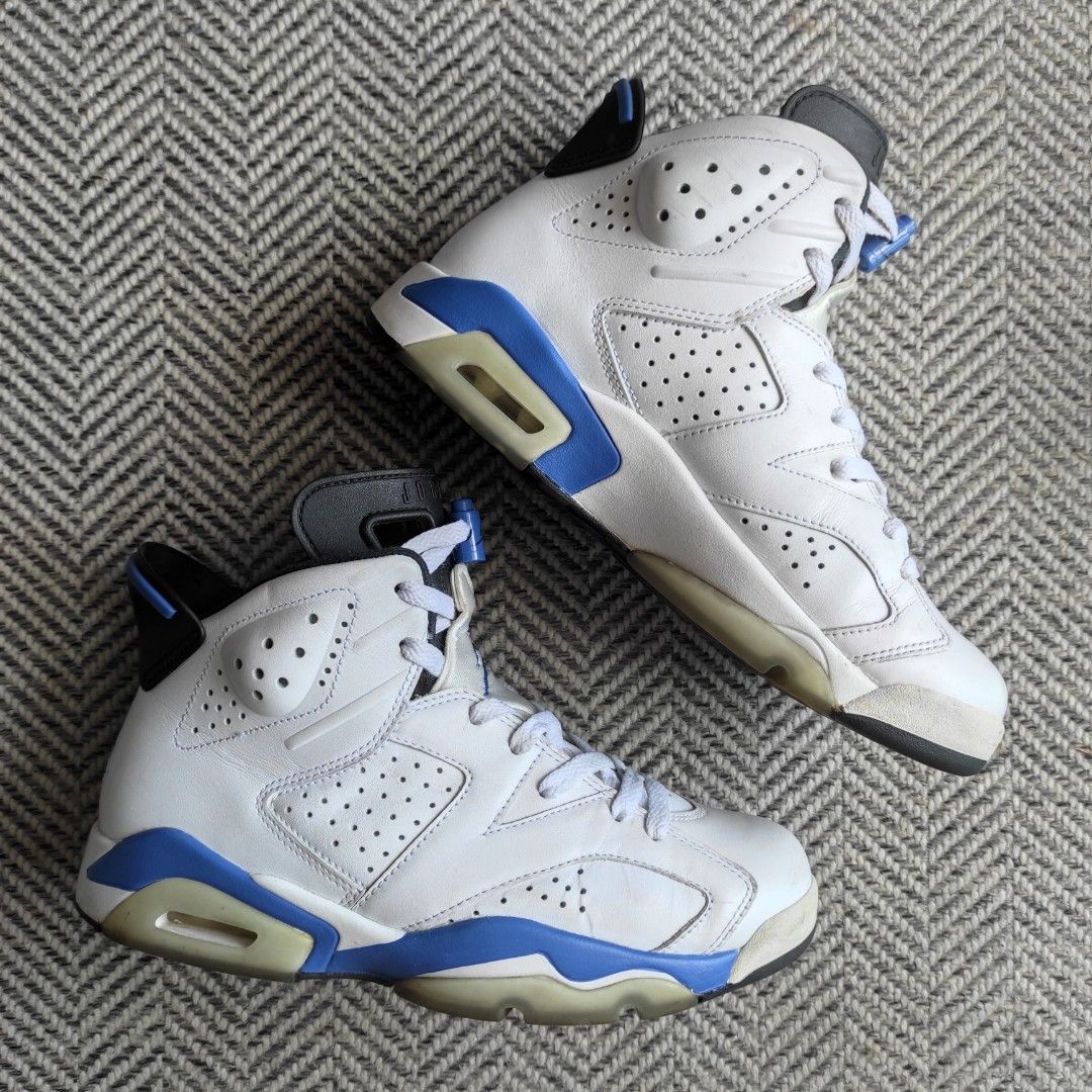 Jordan 6 sports sale blue
