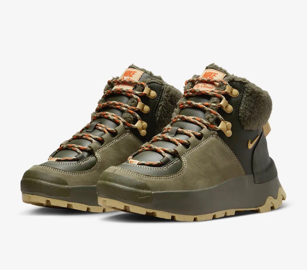 Nike City Classic Premium Boots Cargo Khaki Women s Fashion Footwear Boots on Carousell