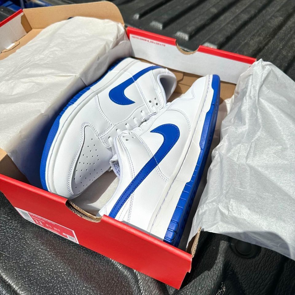 Nike Dunk Low Hyper Royal - sz 7/7.5/8/9/9.5/10/11, Men's Fashion ...