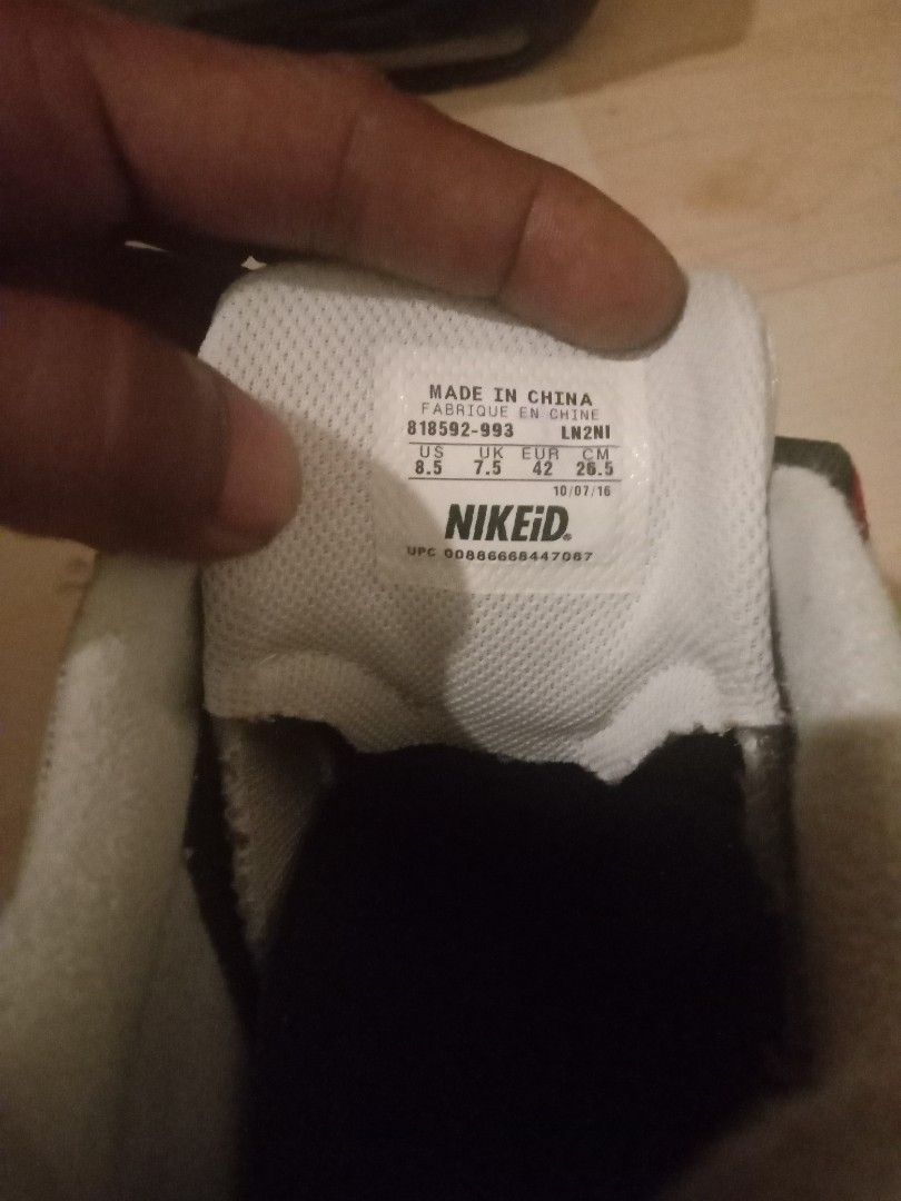 Nike iD air max95 Men s Fashion Footwear Sneakers on Carousell