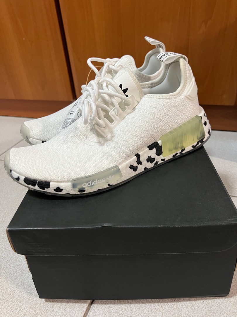 Nmd triple top white camo custom