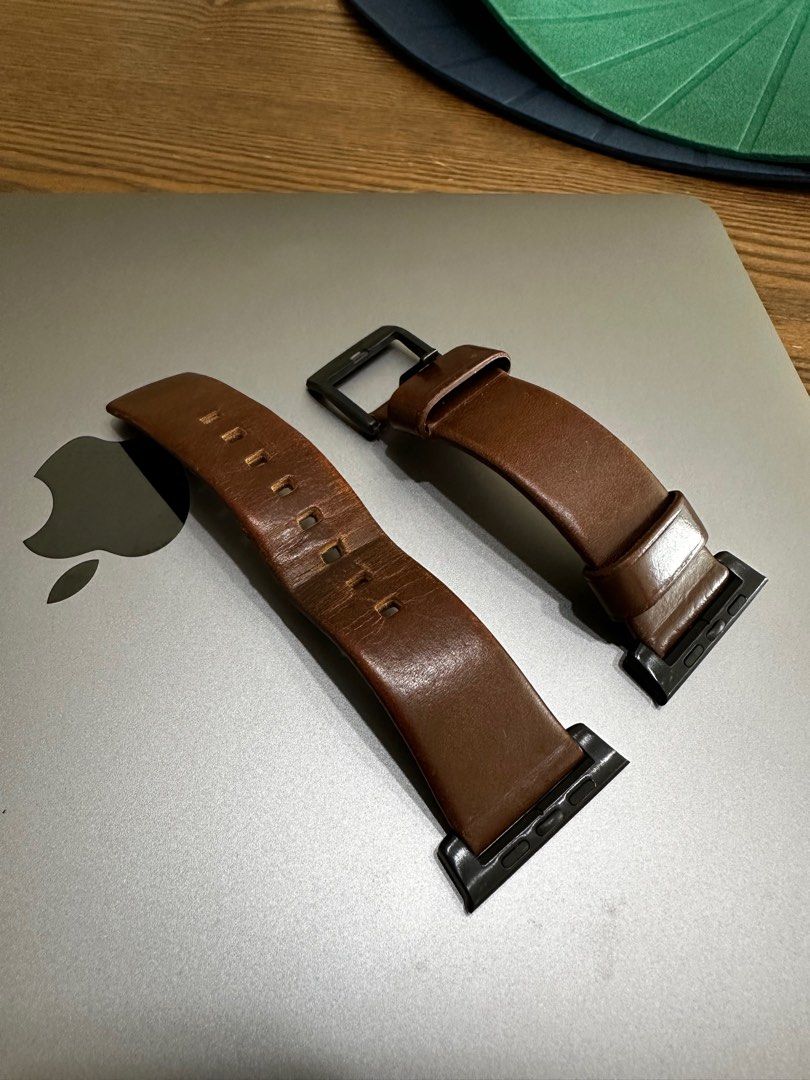 Nomad horween leather strap for apple watch sales