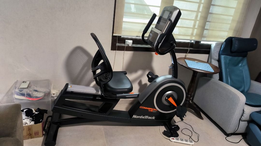 Nordictrack recumbent on sale bike vr21