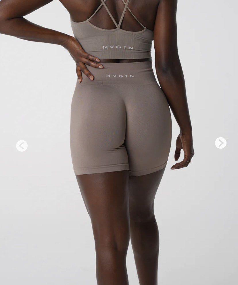 NVGTN Taupe Solid Seamless, Women's Fashion, Activewear on Carousell