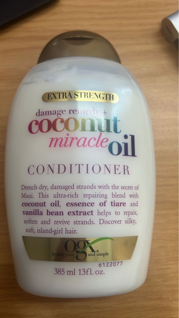 OGX coconut miracle conditioner, Beauty & Personal Care, Bath & Body