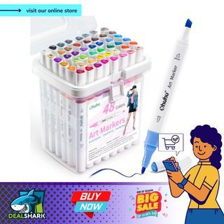 Arrtx OROS, 12 Colors Markers, Artist Collaboration Set With