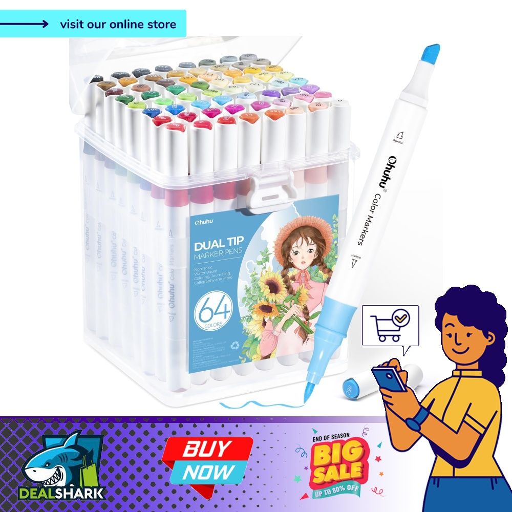 120 Colors Alcohol Markers?drawing markers?Dual Tip Art Markers ?Fine &  Chisel Coloring Marker?Chisel Coloring Markers for Kids Sketching Adult  Coloring 