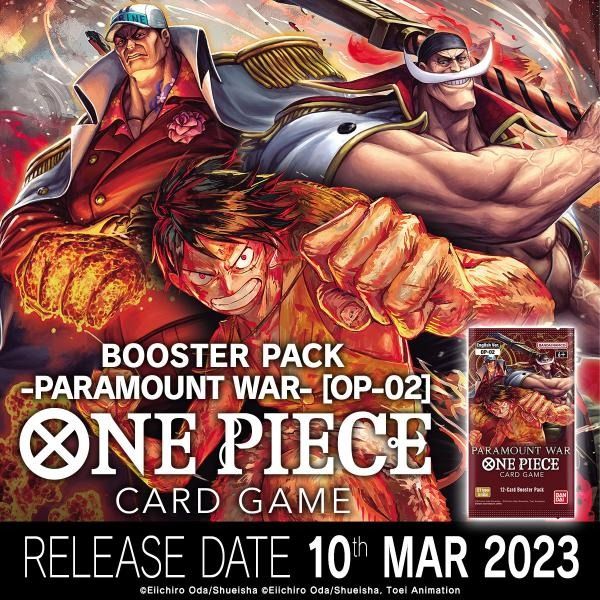 Booster - One Piece - Paramount War Op02