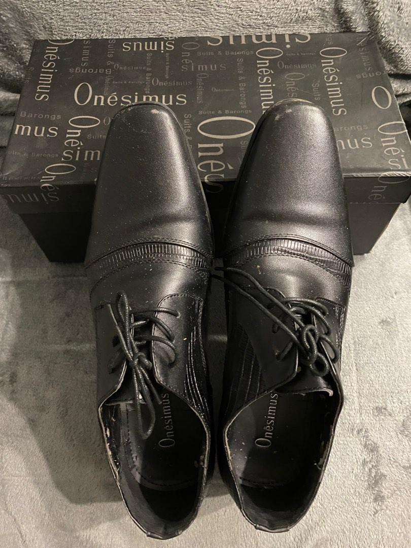 ORIG! Onesimus shoes / wedding shoes / black shoes men, Men's Fashion ...