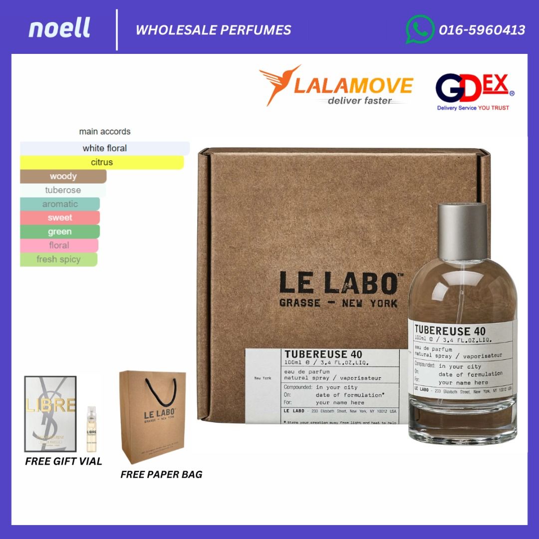 Le labo 2025 tubereuse 40 price