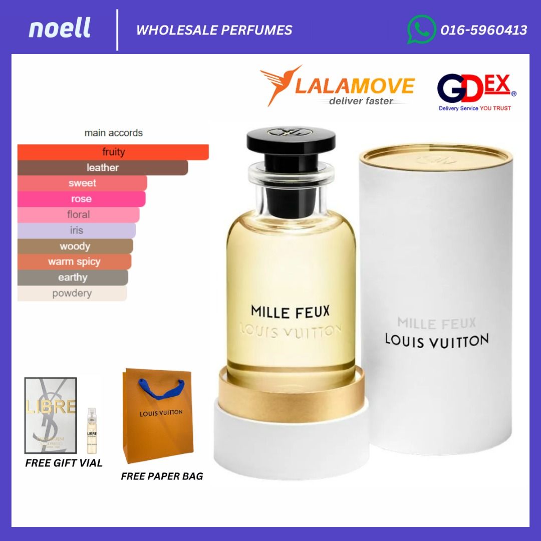 Louis Vuitton Mille Feux Perfume, Beauty & Personal Care, Fragrance &  Deodorants on Carousell