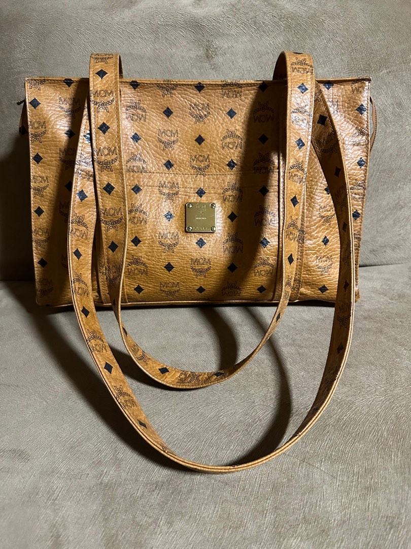 Original MCM Shoppers bag Luxury Bags Wallets on Carousell