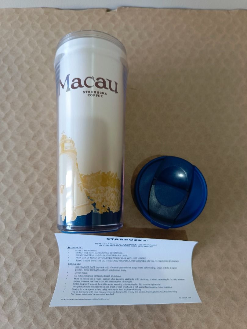 Original Starbucks Tumbler - Macau (Category: Water Bottles & Tumblers) located in Pasig City. Submitted by fastriver.b992f2 (Listing ID 1262858506, Image 2). Description: Selling SB Tumbler Macau edition. This is new. Purchased 2013. .