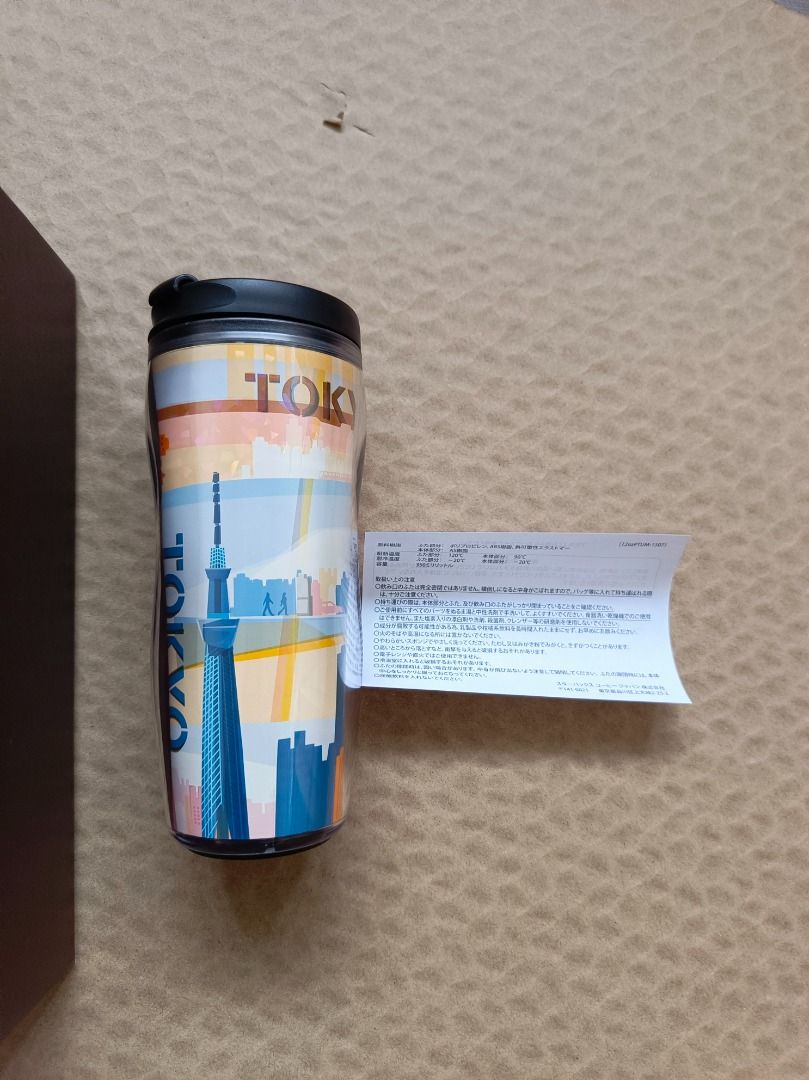 Starbucks Tumbler - Tokyo (Category: Water Bottles & Tumblers) located in Pasig City. Submitted by fastriver.b992f2 (Listing ID 1262859010, Image 3). Description: Selling SB Tumbler Tokyo edition. This is brand new. W/ box..