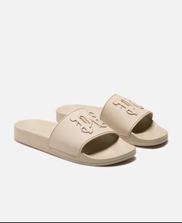 Palm Angels Suicoke Slides In White, ModeSens