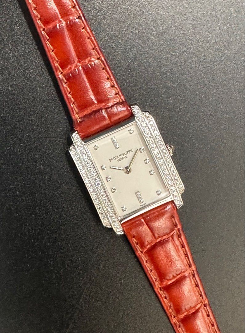 Patek Philippe Gondolo 4825 18K White Gold Luxury Watches on
