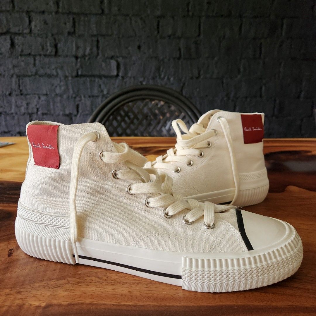 Paul Smith Shoes 'Shima' High Top Trainers White