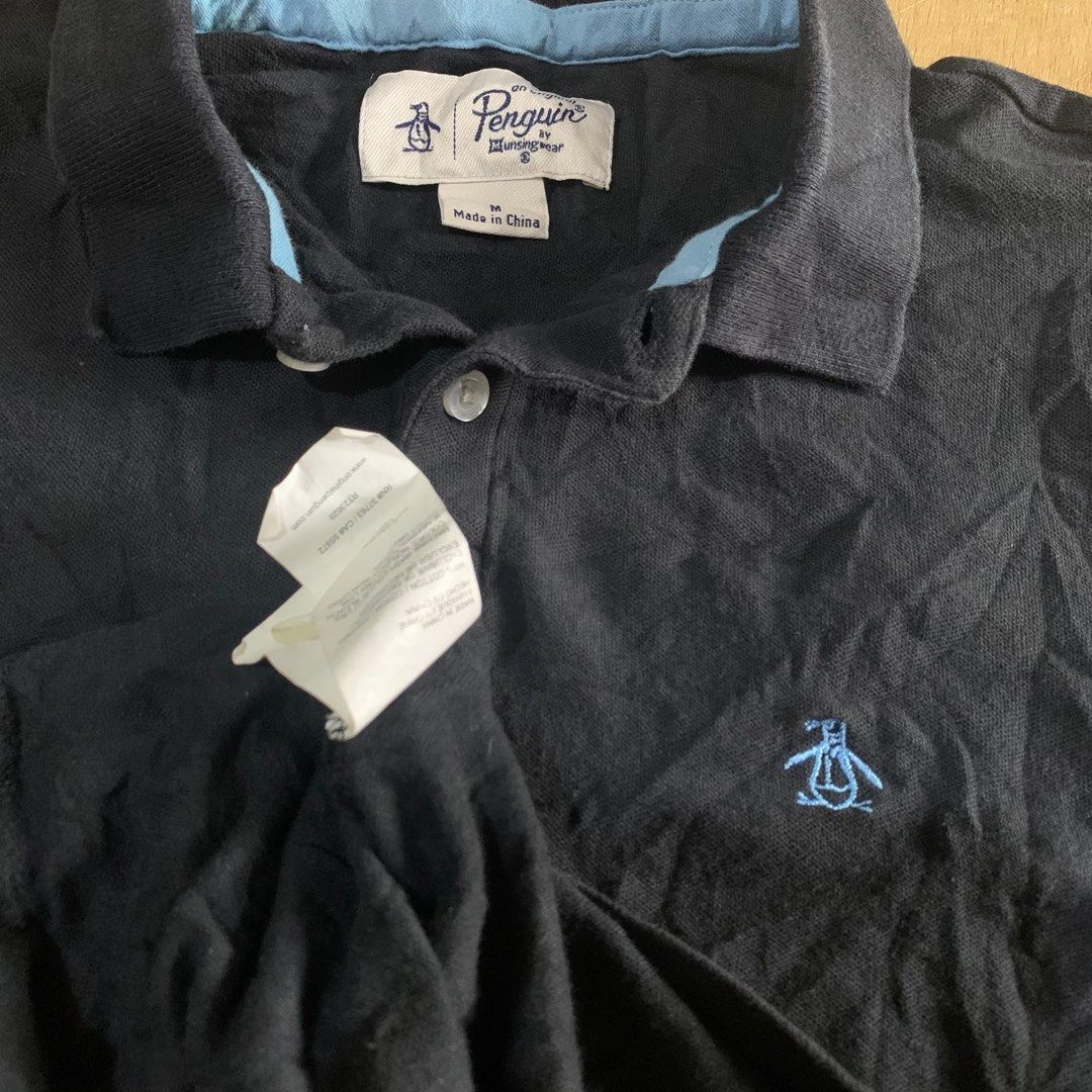 PENGUIN LOGO POLO SHIRT, Men's Fashion, Tops & Sets, Tshirts & Polo ...