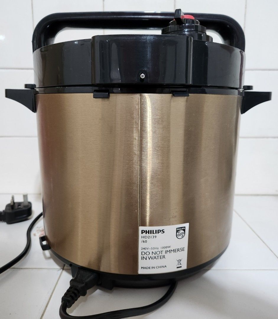 PHILIPS ME Computerized Electric Pressure Cooker HD2139, TV & Home Appliances, Kitchen