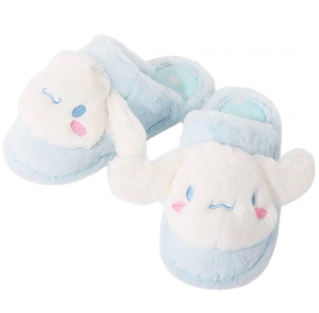 [po] MINISO sanrio fluffy slippers, Women's Fashion, Footwear ...