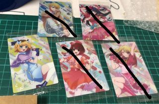 GACHA Star Rail Pass Dakimakura Vinyl Sticker