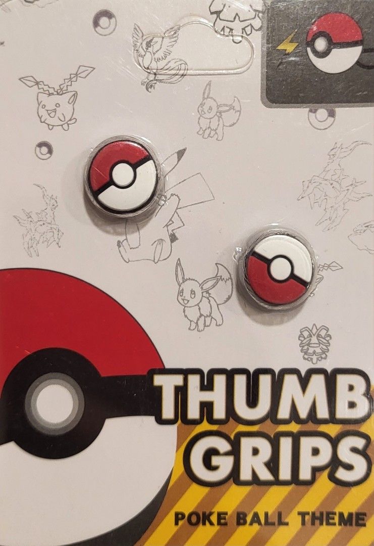Pokeball thumb grips outlet