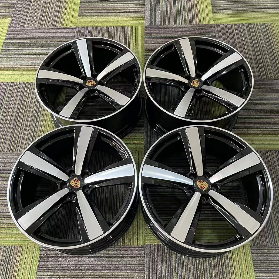 Porsche Macan S 21 inch genuine rims, Car Accessories, Tyres & Rims on
