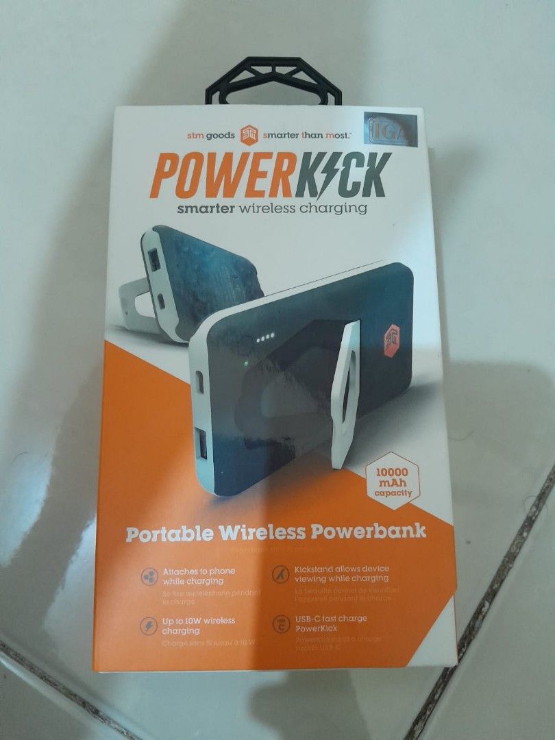 Powerbank Power Kick 10000 mah, Elektronik, Lainnya di Carousell