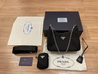 Prada 3 in 1 re edition bag, Luxury, Bags & Wallets on Carousell