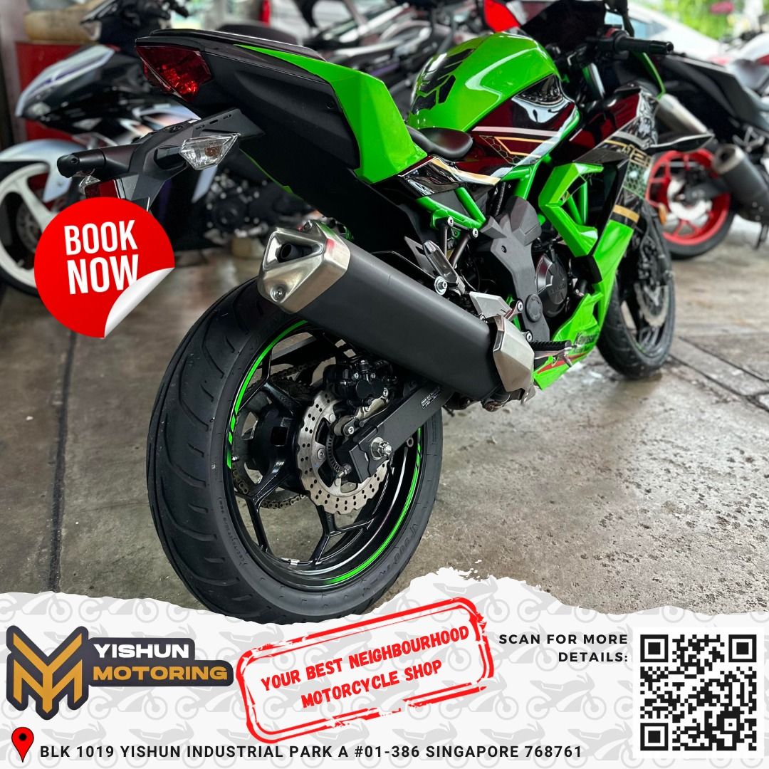 PRE OWNED KAWASKI NINJA 125 USED UNIT NINJA 125 NINJA125